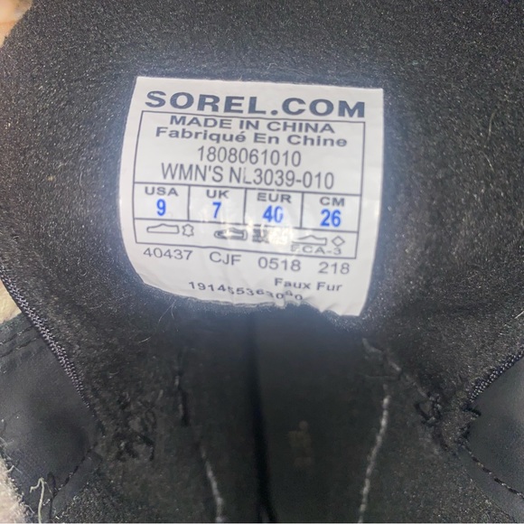 Sorel Explorer Joan Waterproofed Boots Wmns Sz 9 - Picture 6 of 9